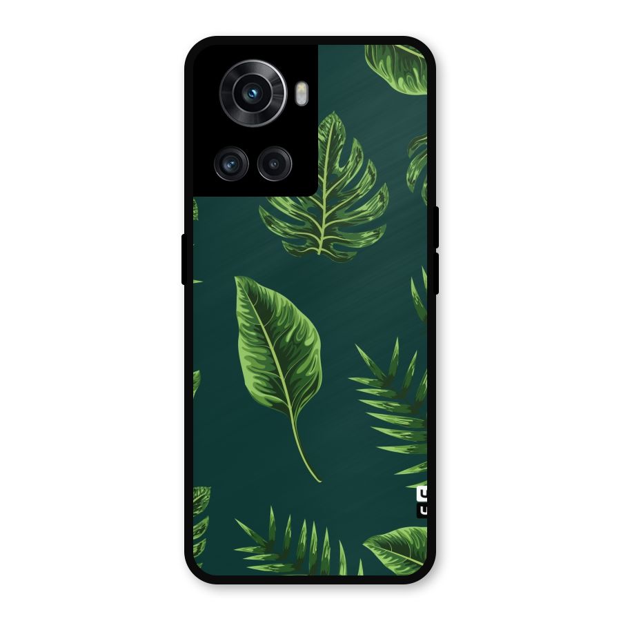 Green Leafs Metal Back Case for OnePlus 10R