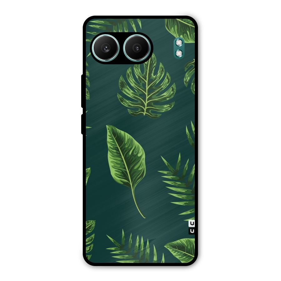 Green Leafs Metal Back Case for OnePlus Nord 4