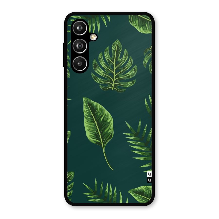 Green Leafs Metal Back Case for Samsung Galaxy M54