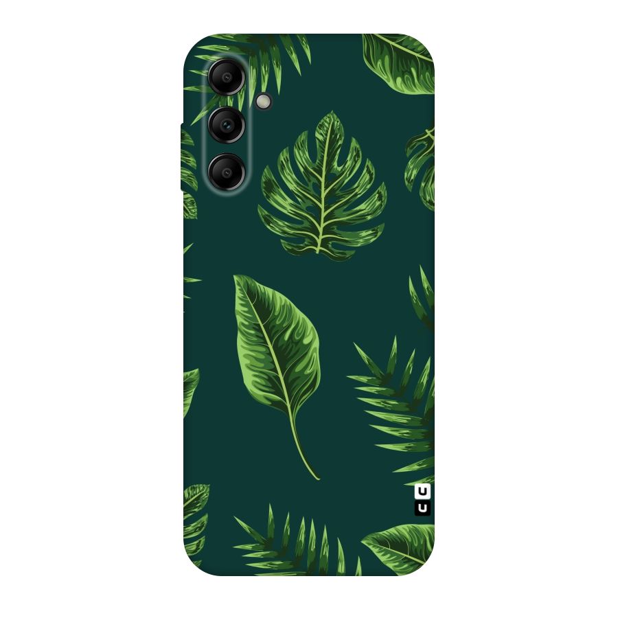 Green Leafs Original Polycarbonate Back Case for Galaxy A14 5G