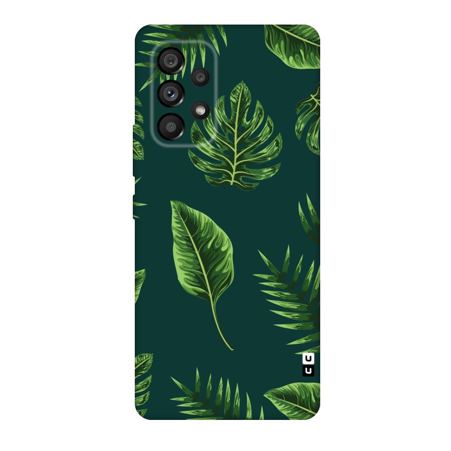 Green Leafs Original Polycarbonate Back Case for Galaxy A53 5G