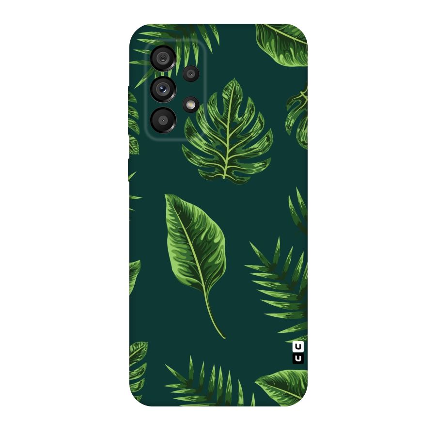Green Leafs Original Polycarbonate Back Case for Galaxy A73 5G