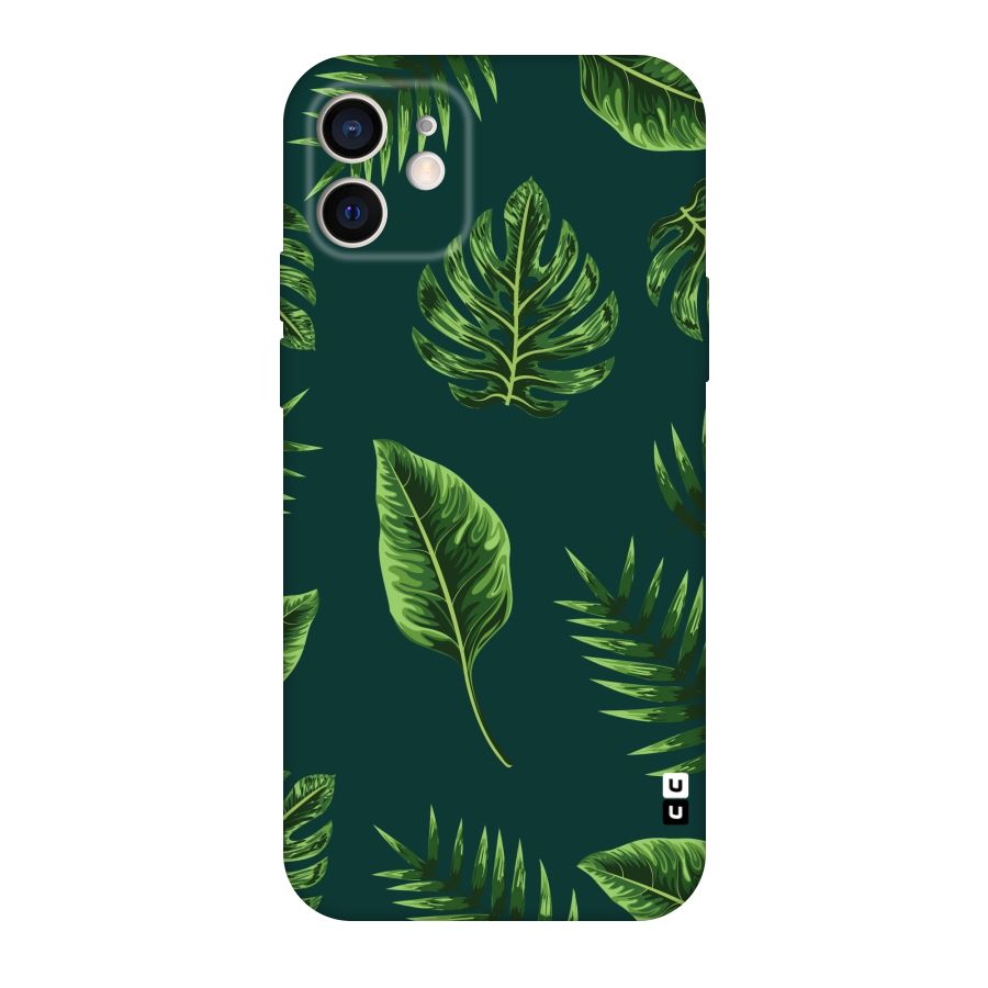 Green Leafs Original Polycarbonate Back Case for iPhone 12