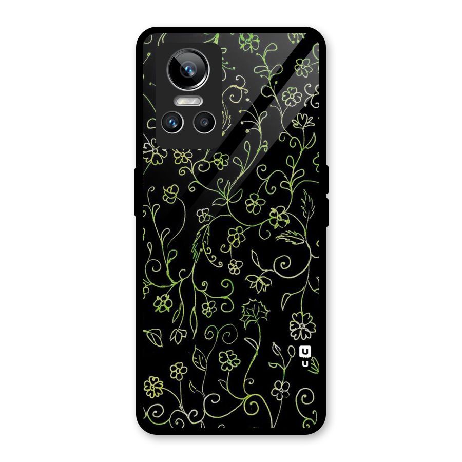 Green Leaves Glass Back Case for Realme GT Neo 3