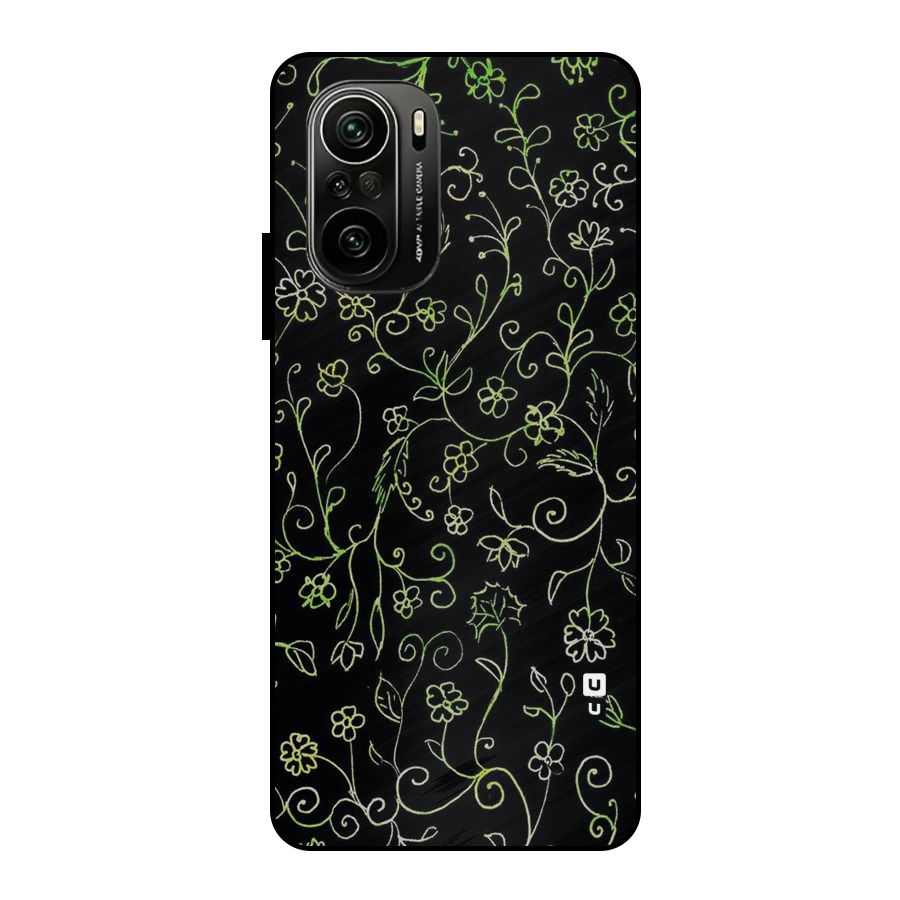 Green Leaves Metal Back Case for Mi 11x