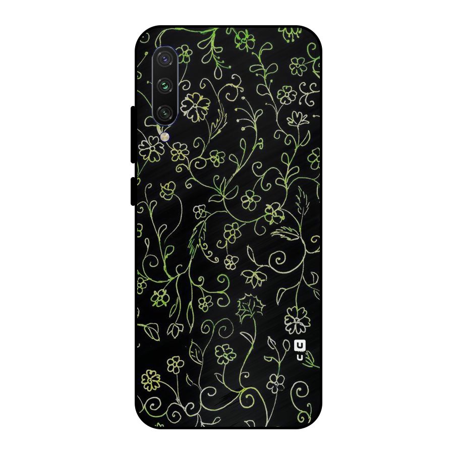 Green Leaves Metal Back Case for Mi A3