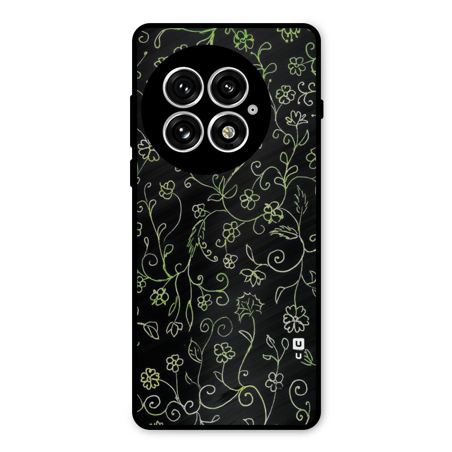 Green Leaves Metal Back Case for OnePlus 13