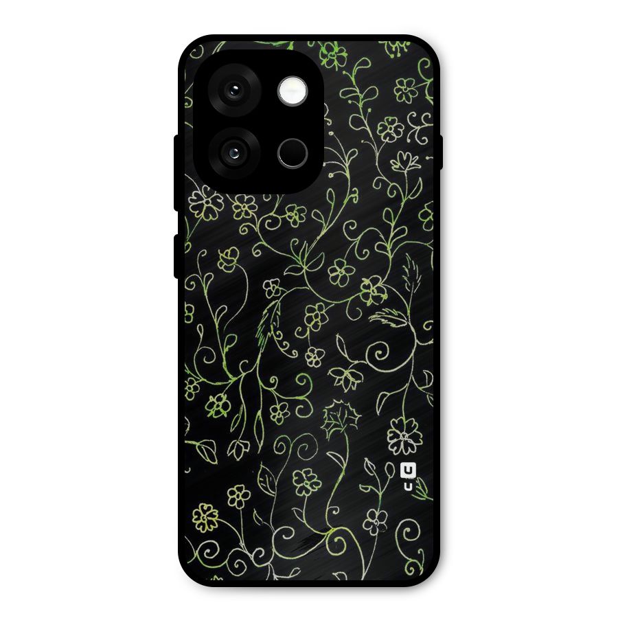 Green Leaves Metal Back Case for OnePlus 13s