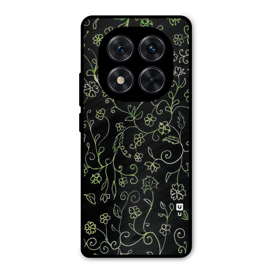 Green Leaves Metal Back Case for Poco X7