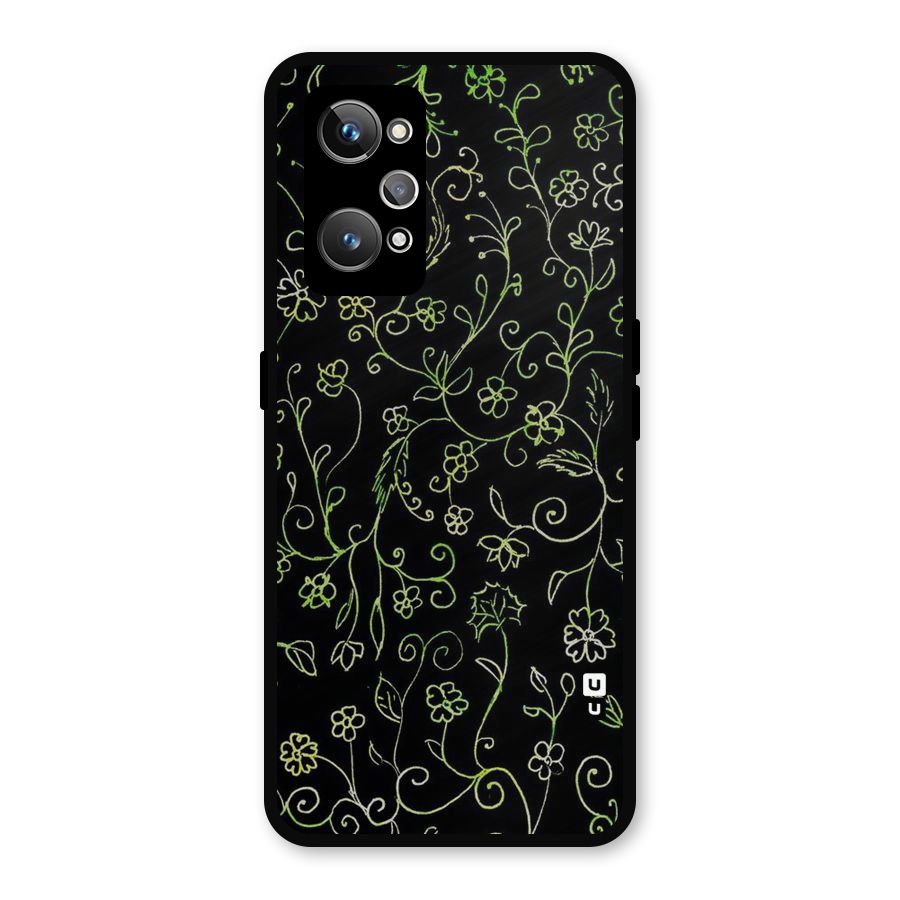 Green Leaves Metal Back Case for Realme GT Neo 3T