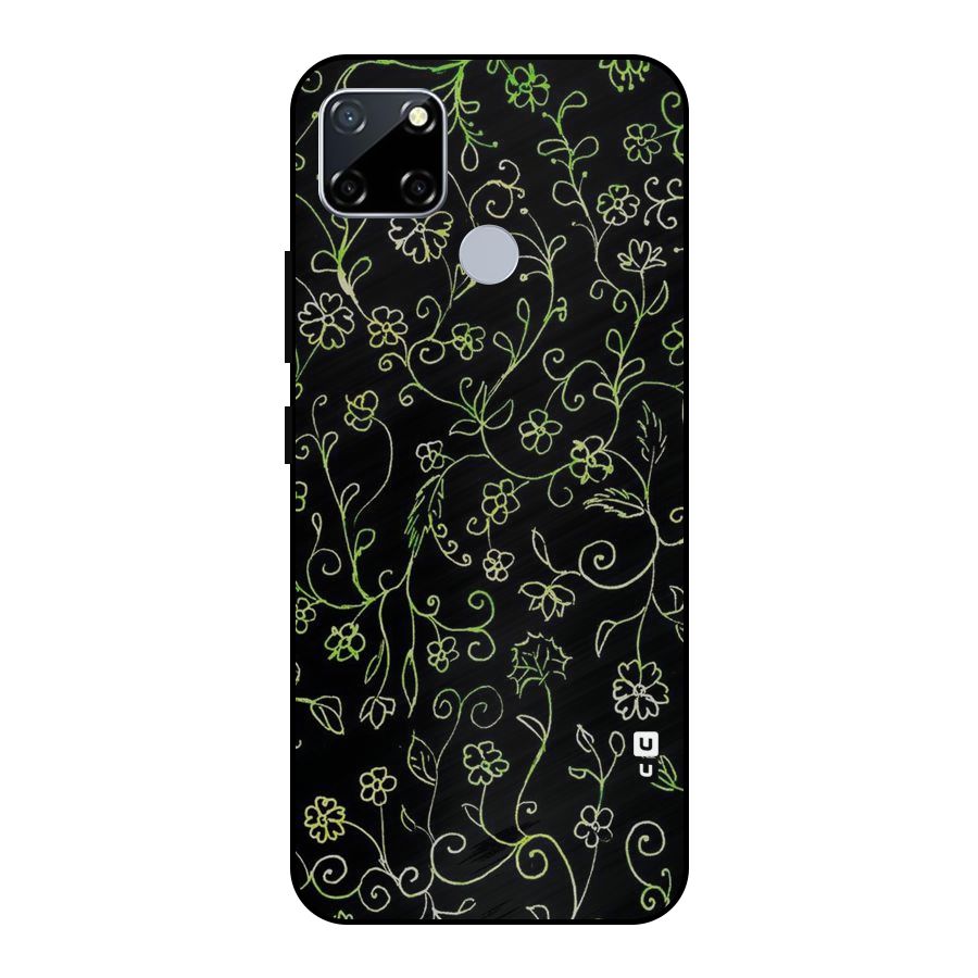 Green Leaves Metal Back Case for Realme Narzo 20