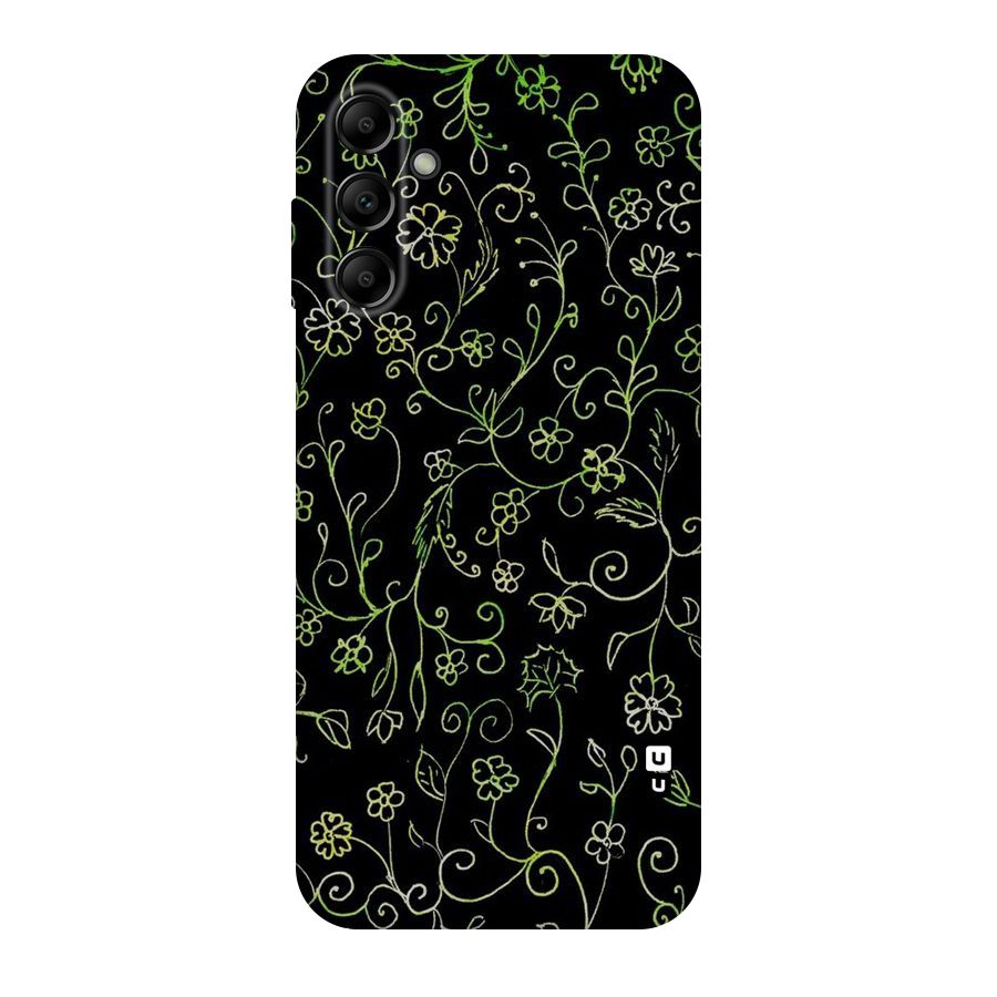 Green Leaves Original Polycarbonate Back Case for Galaxy A14 5G