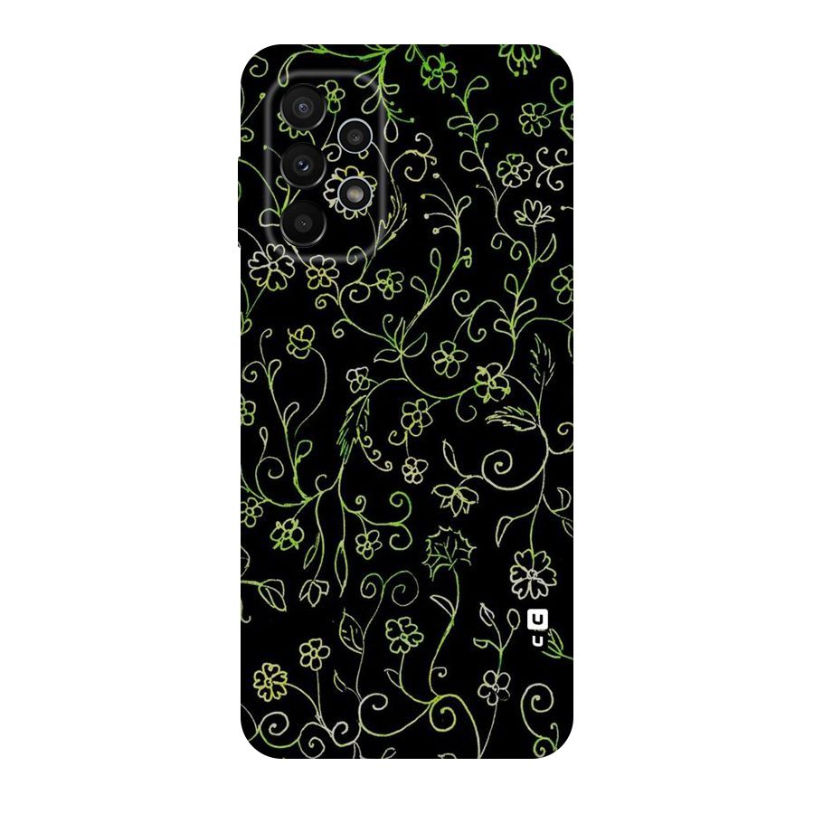 Green Leaves Original Polycarbonate Back Case for Galaxy A23