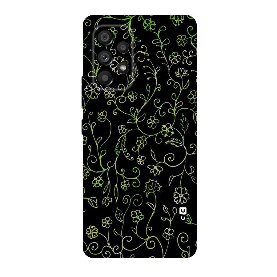 Green Leaves Original Polycarbonate Back Case for Galaxy A53 5G