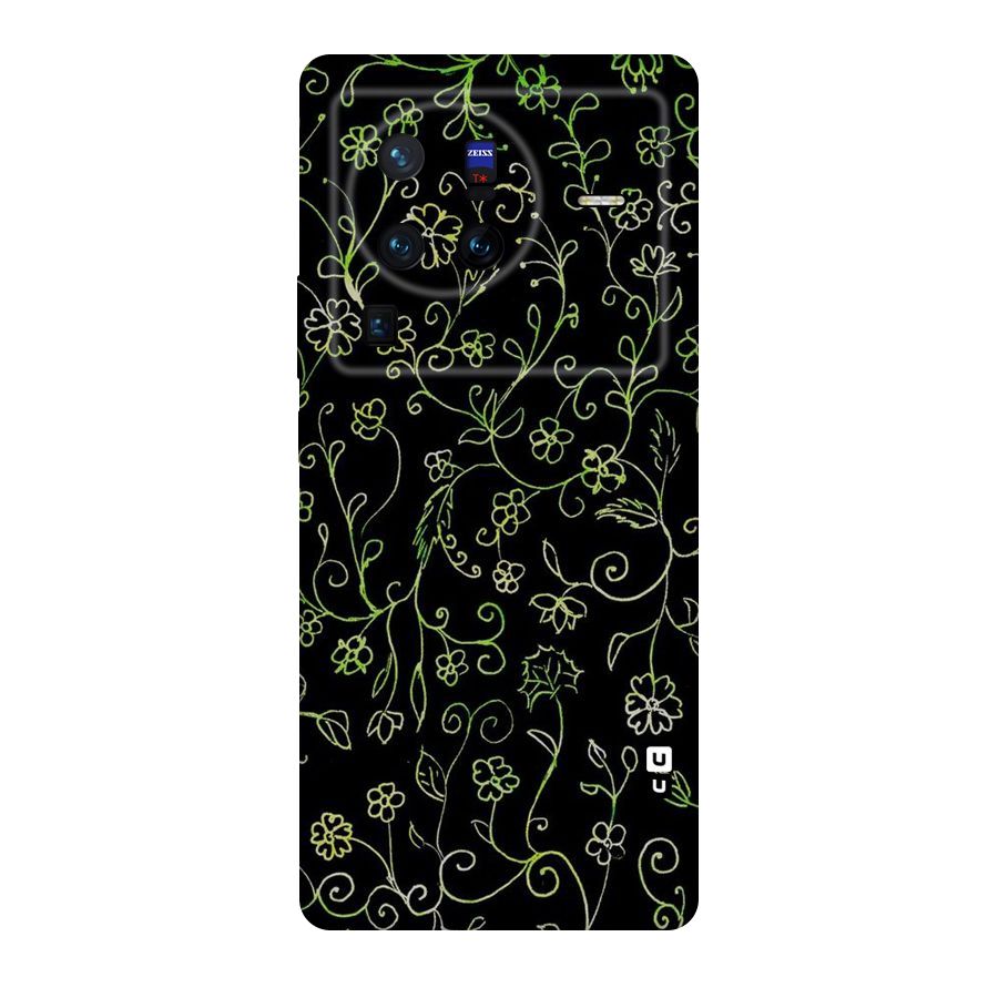 Green Leaves Original Polycarbonate Back Case for Vivo X80