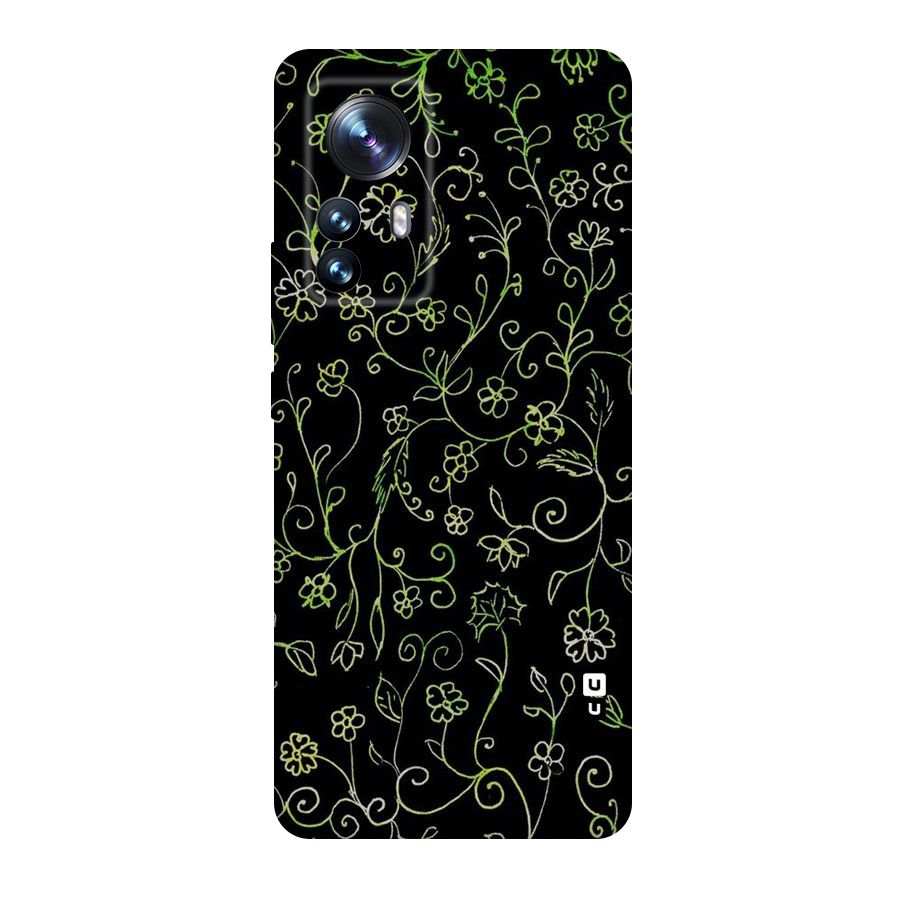 Green Leaves Original Polycarbonate Back Case for Xiaomi 12 Pro
