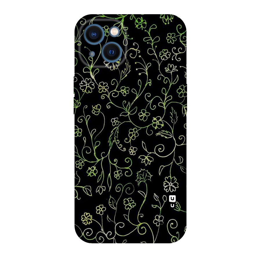 Green Leaves Original Polycarbonate Back Case for iPhone 13