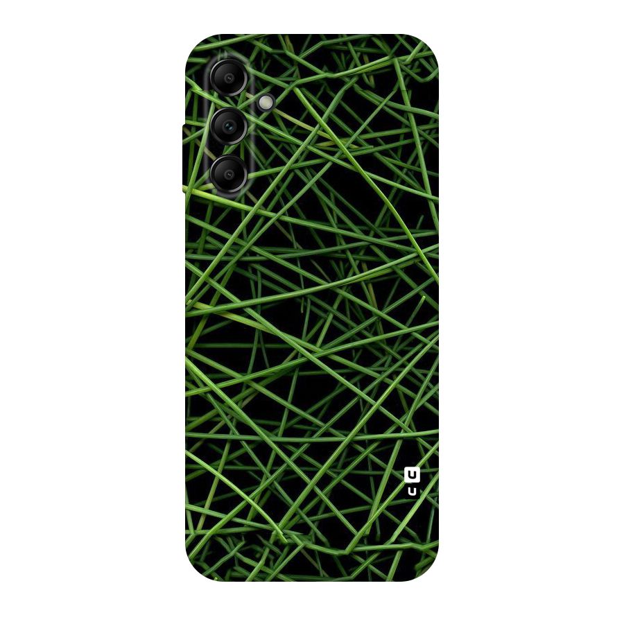 Green Lines Original Polycarbonate Back Case for Galaxy A14 5G