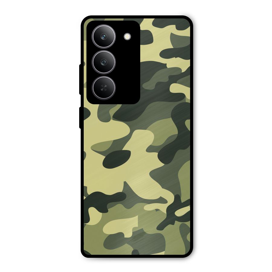 Green Military Pattern Metal Back Case for Realme P3x