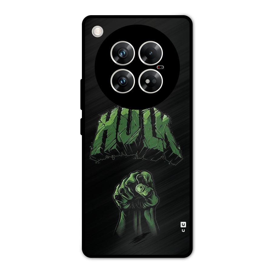 Green Punch Metal Back Case for Infinix Zero 40 5G
