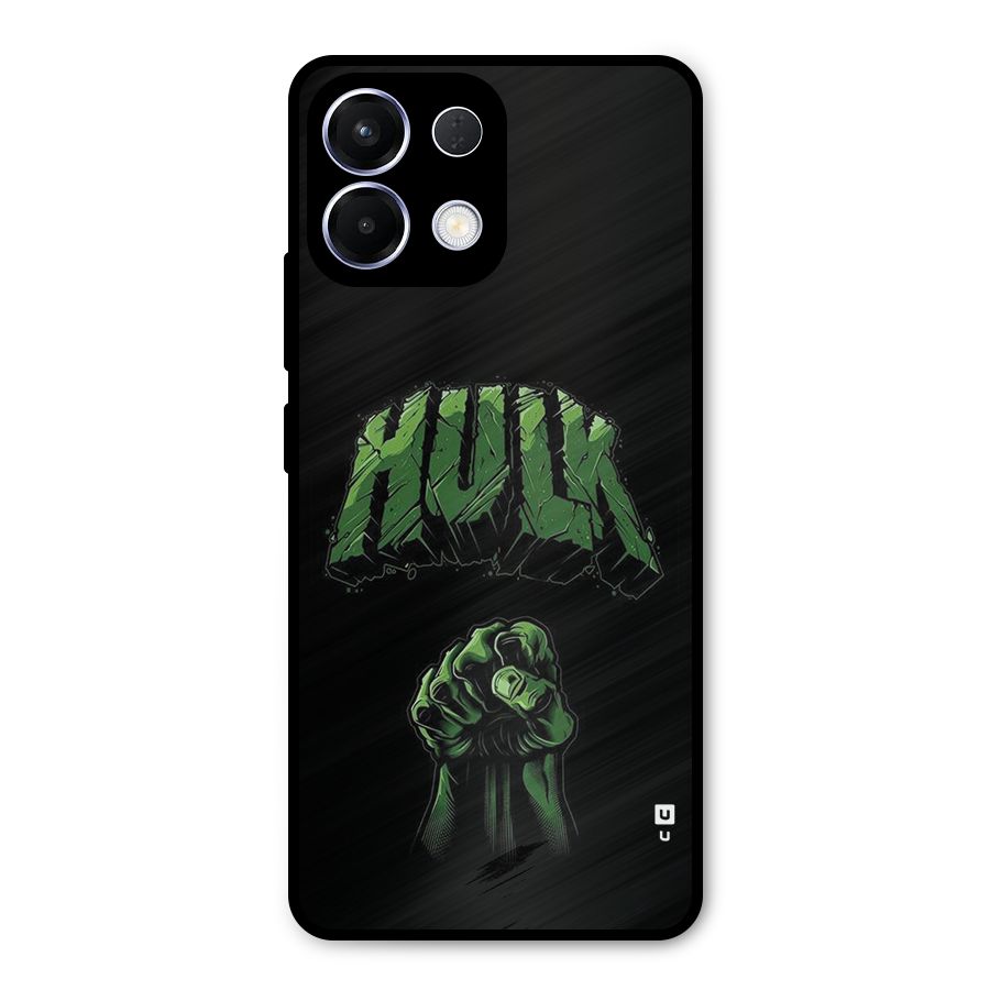 Green Punch Metal Back Case for Oppo K13