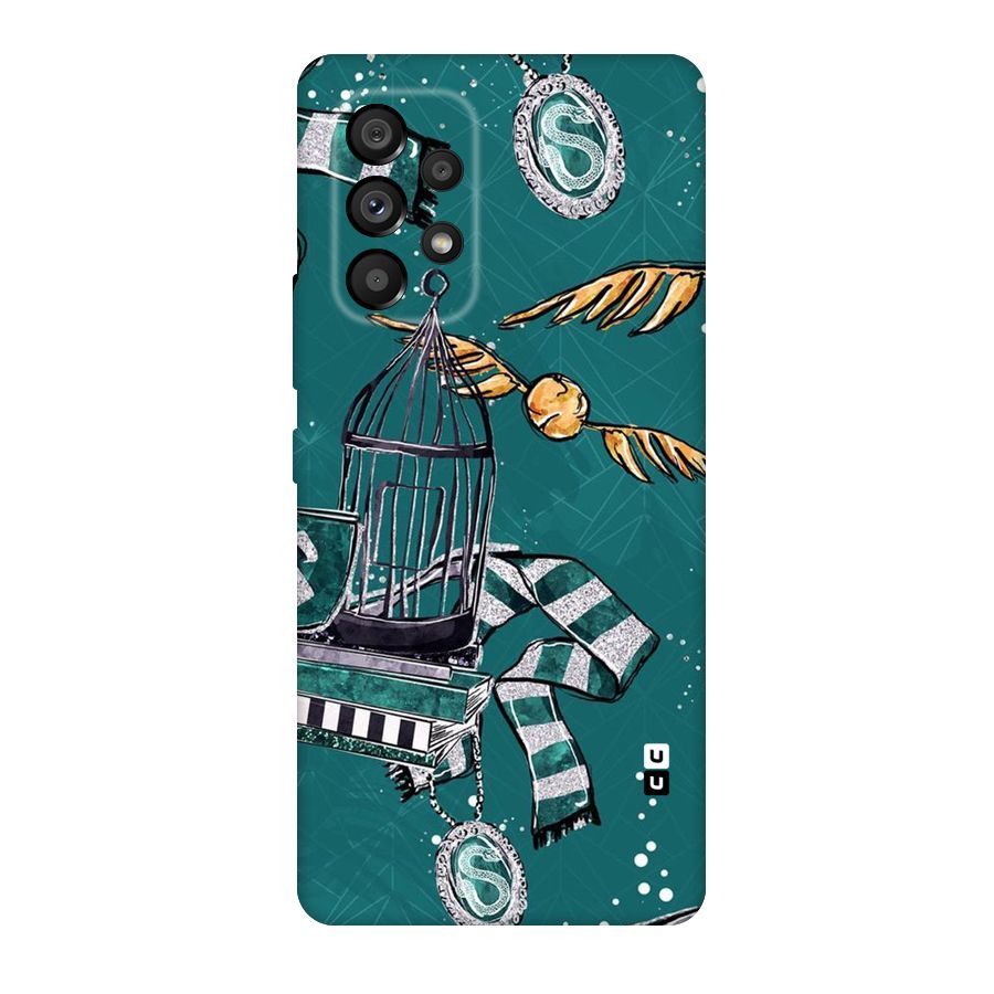 Green Scarf Original Polycarbonate Back Case for Galaxy A53 5G