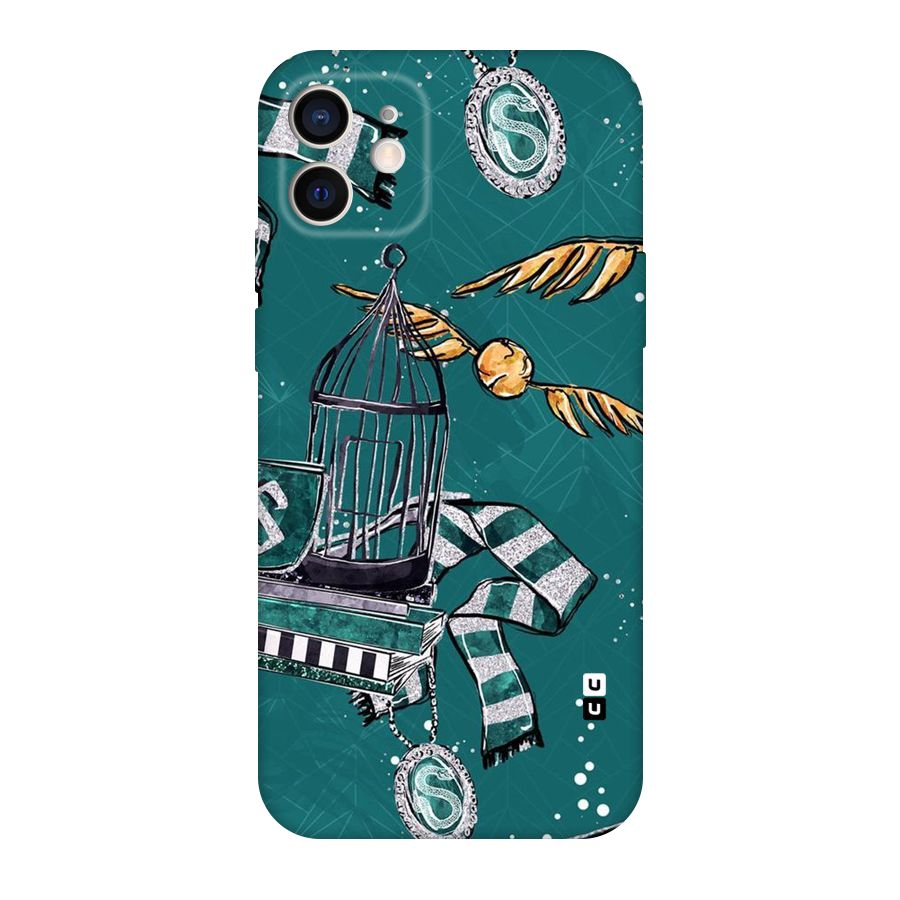 Green Scarf Original Polycarbonate Back Case for iPhone 12