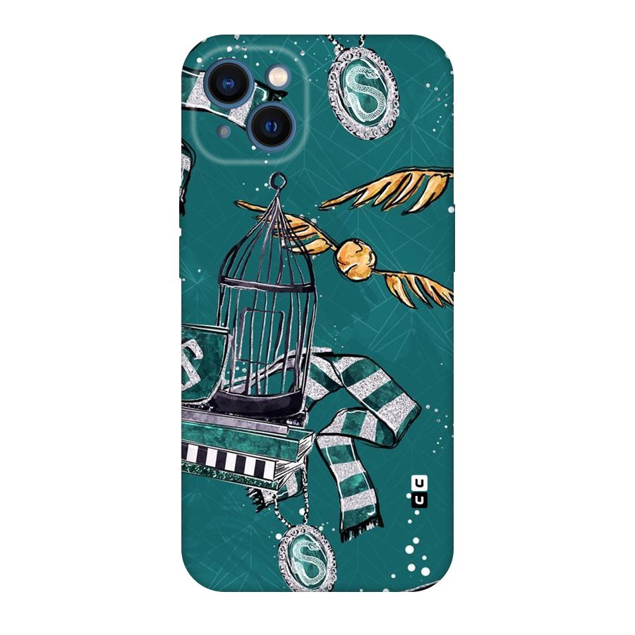 Green Scarf Original Polycarbonate Back Case for iPhone 13