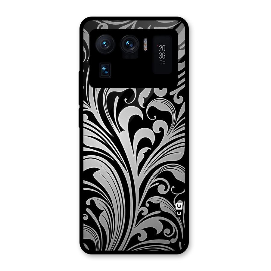 Grey Beauty Pattern Glass Back Case for Mi 11 Ultra