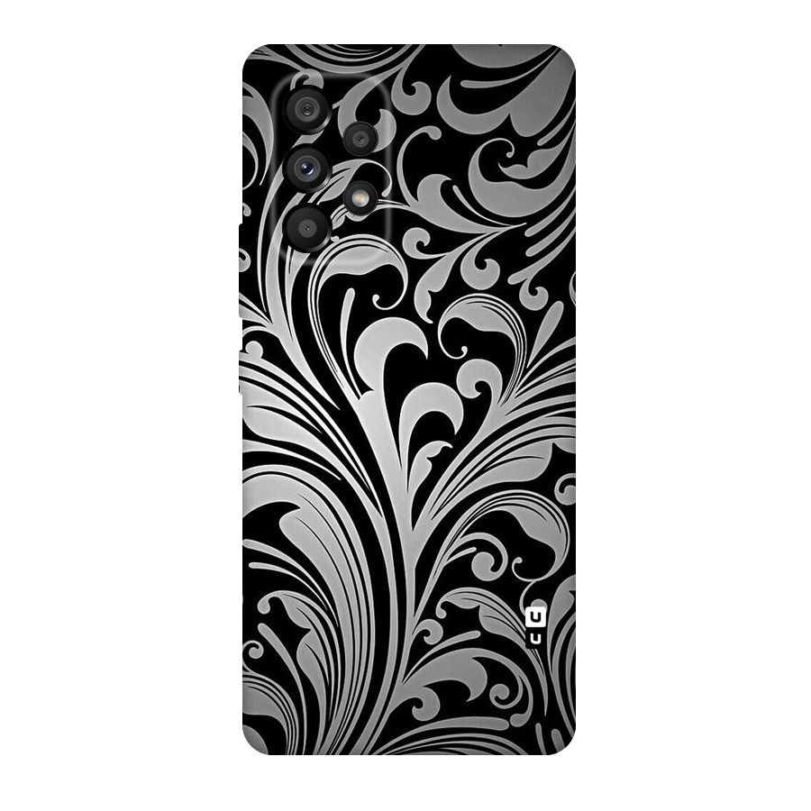 Grey Beauty Pattern Original Polycarbonate Back Case for Galaxy A53 5G