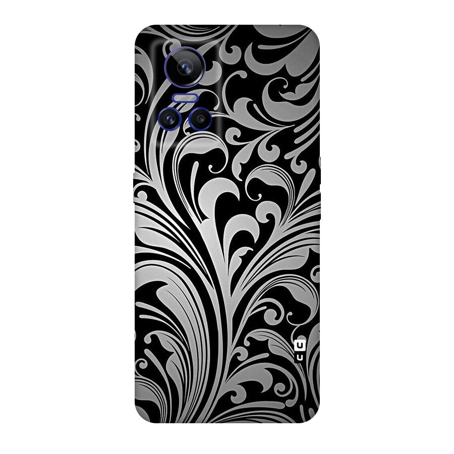 Grey Beauty Pattern Original Polycarbonate Back Case for Realme GT Neo 3