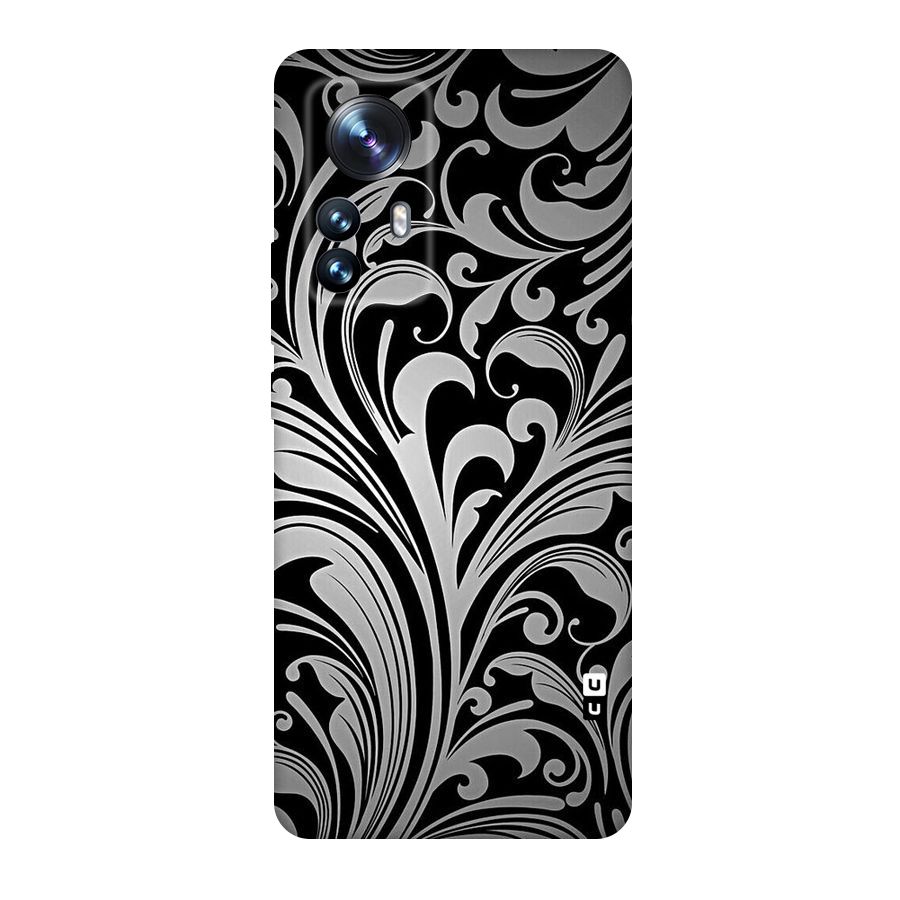 Grey Beauty Pattern Original Polycarbonate Back Case for Xiaomi 12 Pro