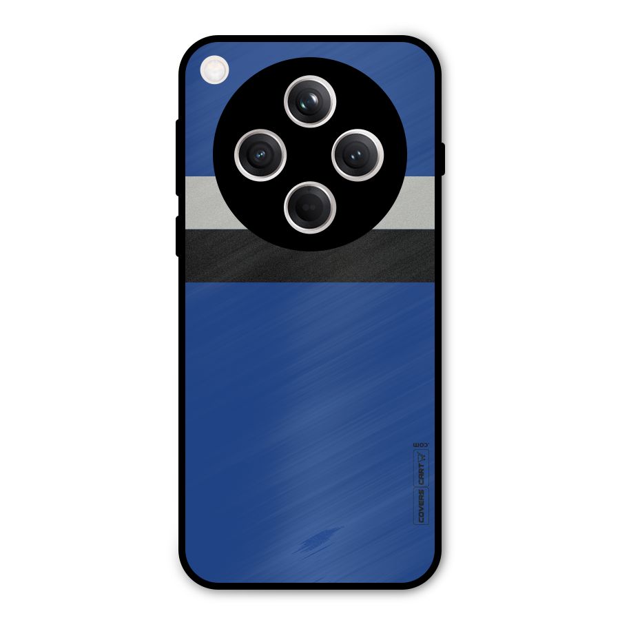 Grey Black Strips Metal Back Case for Oppo Find X8