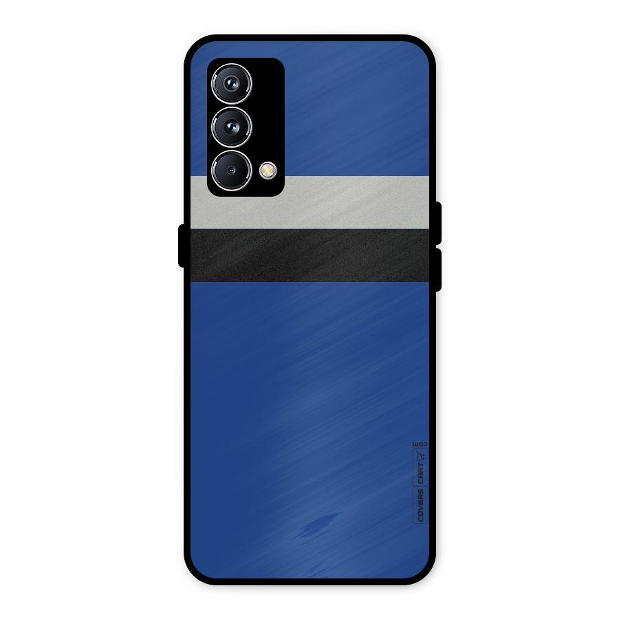 Grey Black Strips Metal Back Case for Realme GT Master Edition