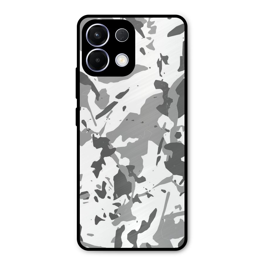 Grey Camouflage Army Metal Back Case for Oppo K13