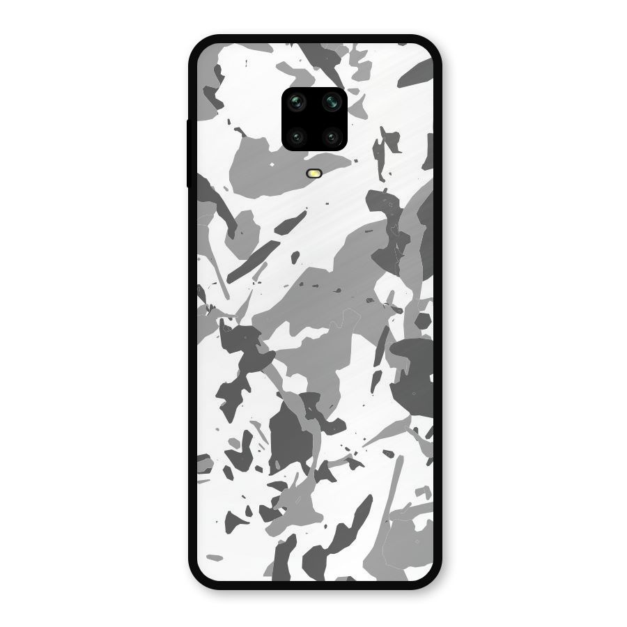 Grey Camouflage Army Metal Back Case for Poco M2
