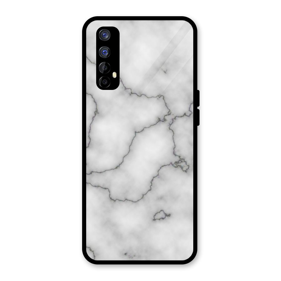 Grey Marble Glass Back Case for Realme Narzo 20 Pro