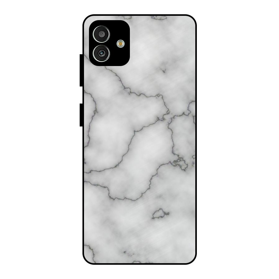 Grey Marble Metal Back Case for Galaxy M13 5G