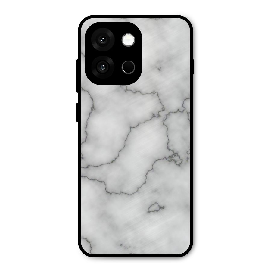 Grey Marble Metal Back Case for OnePlus 13s