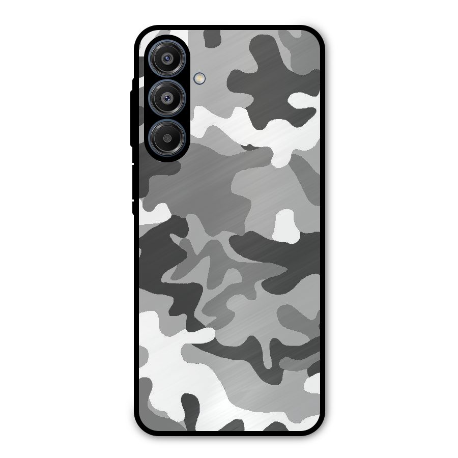 Grey Military Metal Back Case for Galaxy A16 5G