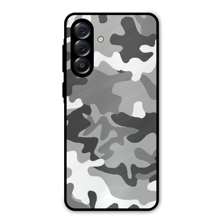 Grey Military Metal Back Case for Galaxy A36