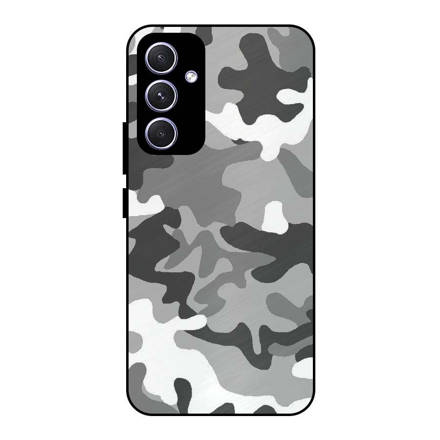 Grey Military Metal Back Case for Galaxy A54