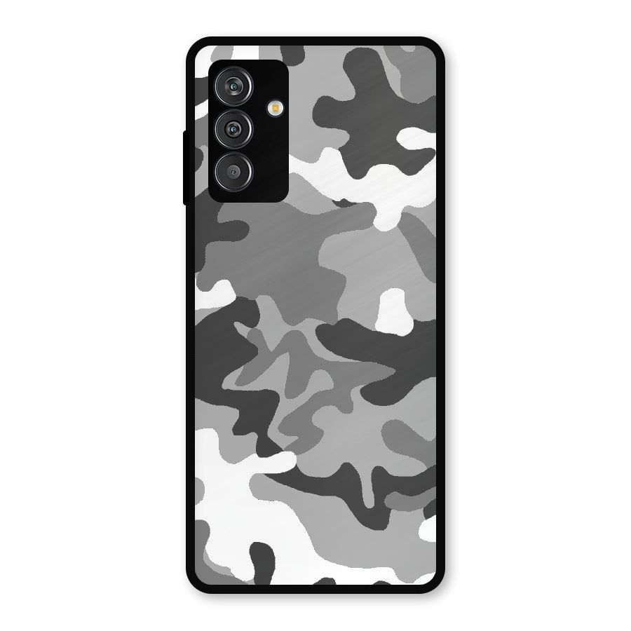 Grey Military Metal Back Case for Galaxy F13