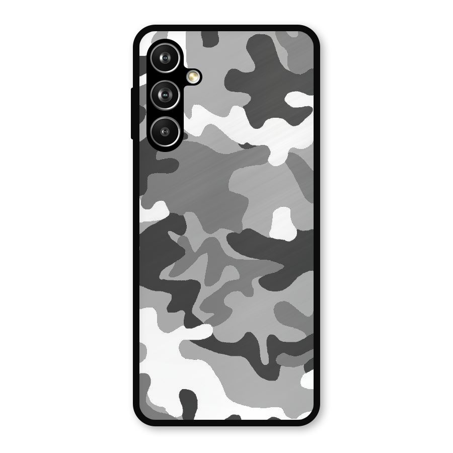 Grey Military Metal Back Case for Galaxy F54