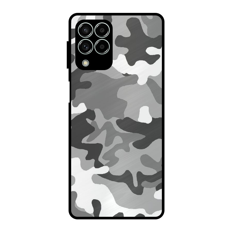 Grey Military Metal Back Case for Galaxy M33