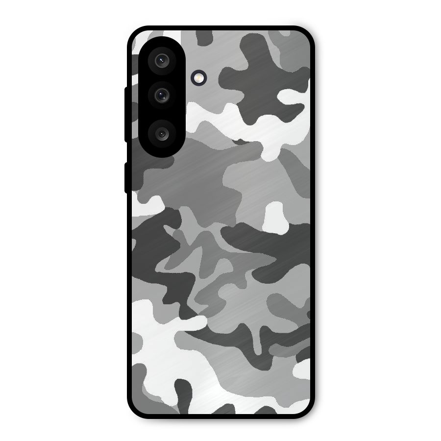 Grey Military Metal Back Case for Galaxy M56