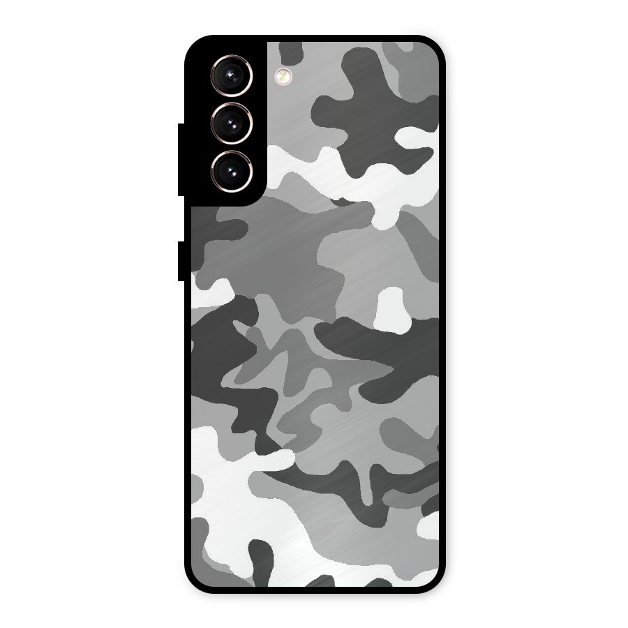 Grey Military Metal Back Case for Galaxy S21 5G