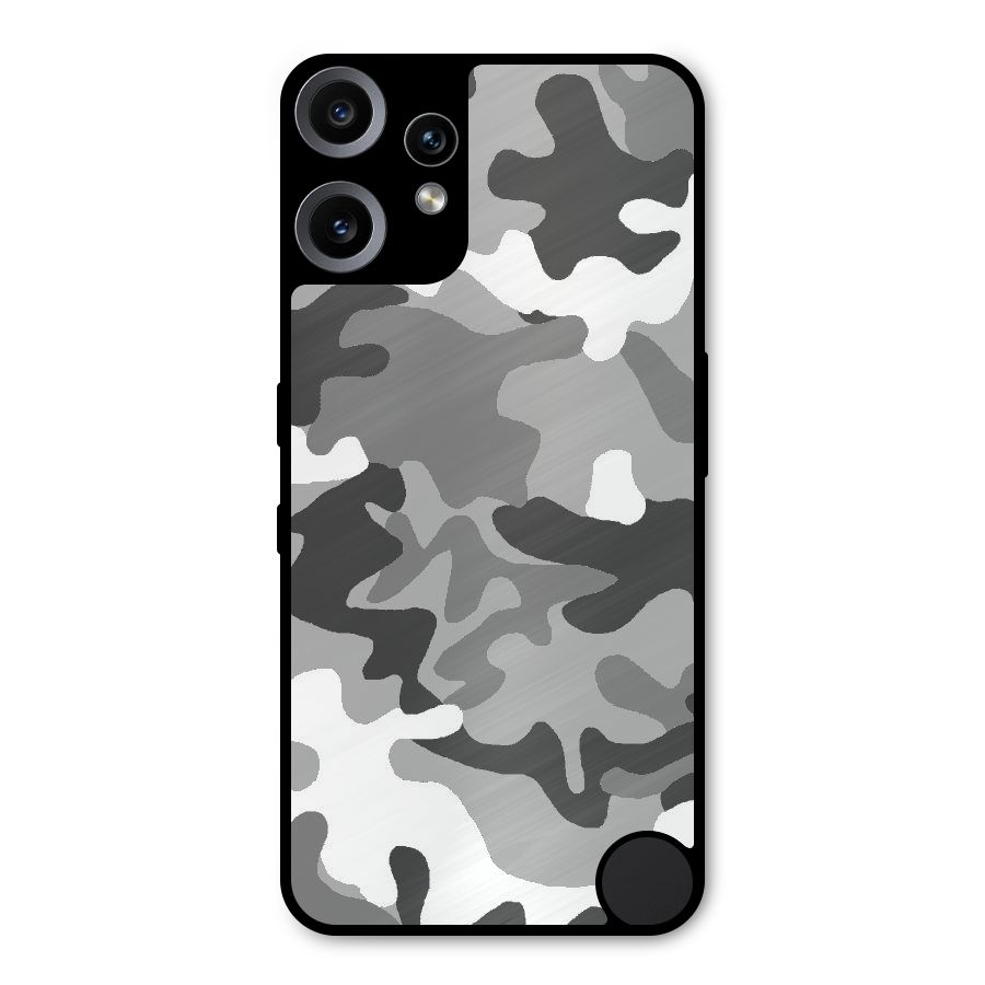 Grey Military Metal Back Case for Nothing CMF Phone 2 Pro