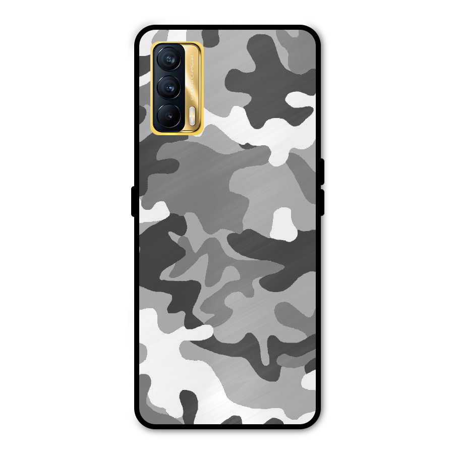 Grey Military Metal Back Case for Realme X7