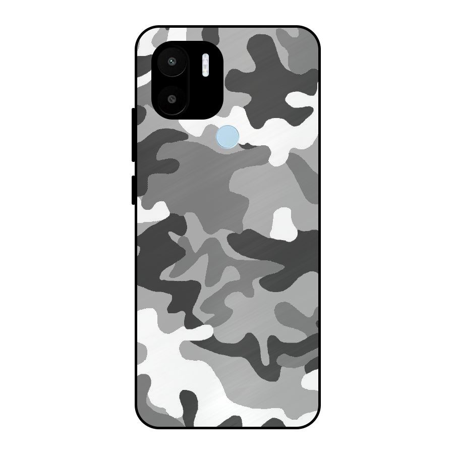 Grey Military Metal Back Case for Redmi A1+